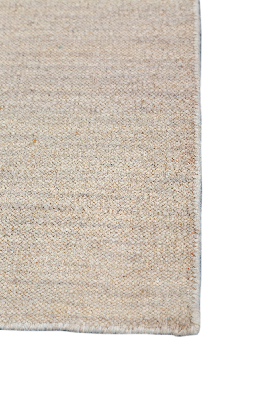 Carpet For Living room 5'3X7'6 Feet Grey And Black Wool Rectangle Geometric And Stripes Rug - I MEAN DESIGN