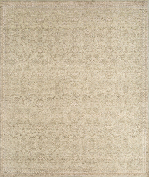 Carpet For Living room 8x10 Feet Blue Wool Rectangle Vintage and Distressed Rug