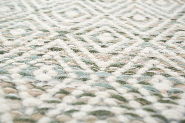 Carpet For Living room 6x9 Feet Grey and Black Wool and Viscose Rectangle Abstract Rug