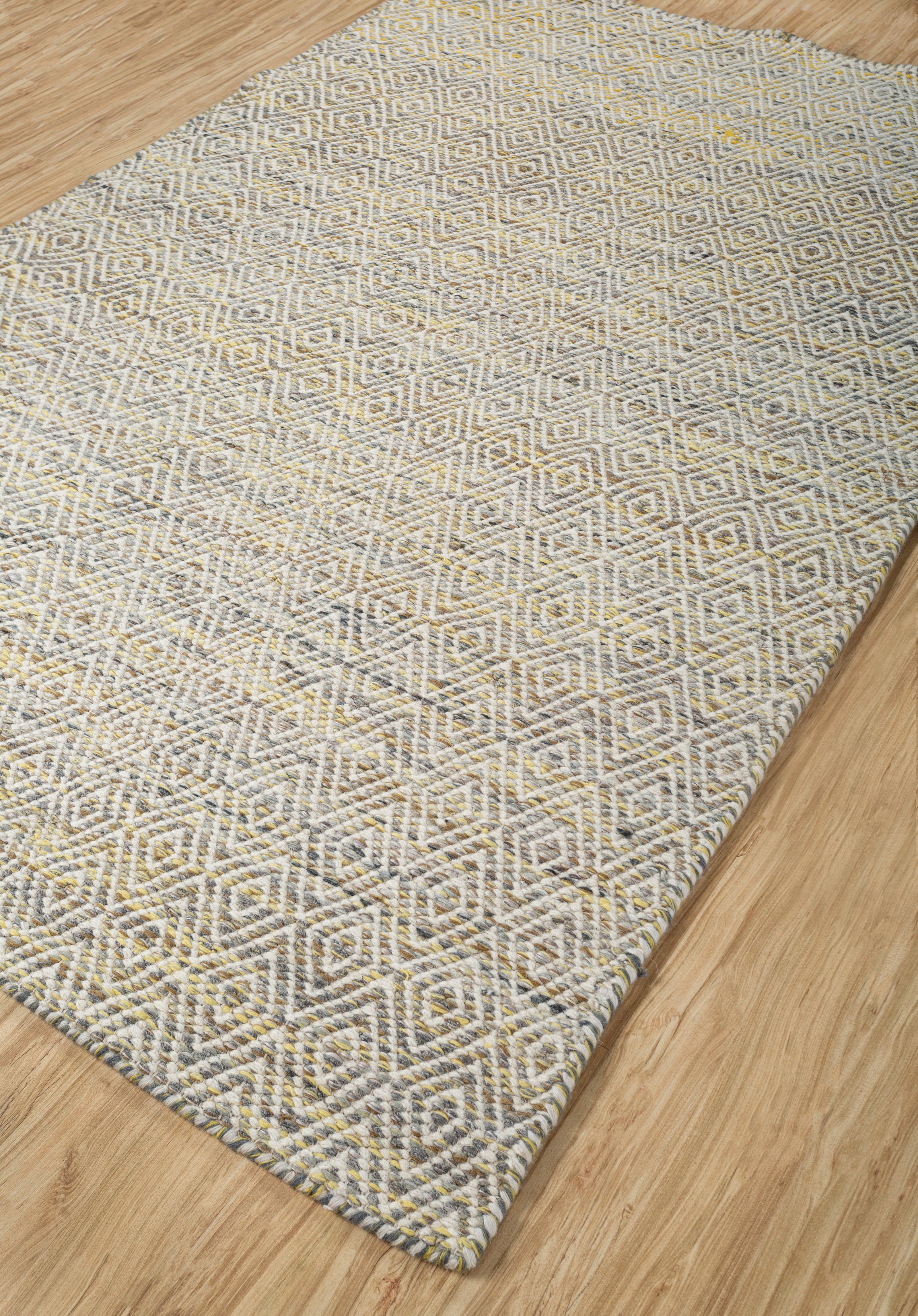 Carpet For Living room 6x9 Feet Red and Orange Wool and Viscose Rectangle Abstract Rug