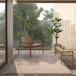 Carpet For Living room 6x9 Feet Red and Orange Wool and Viscose Rectangle Abstract Rug