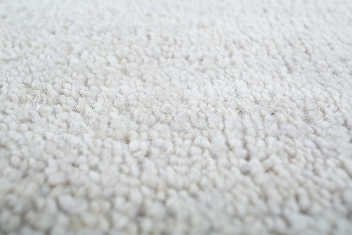 Carpet For Living room 6x9 Feet Ivory Wool Rectangle Oriental and Traditional Rug