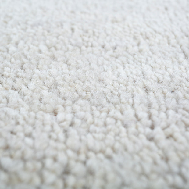 Carpet For Living room 6x9 Feet Ivory Wool Rectangle Oriental and Traditional Rug