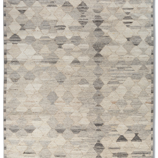 Carpet For Living room 8x10 Feet Blue Wool Rectangle Moroccan and Tribal Rug