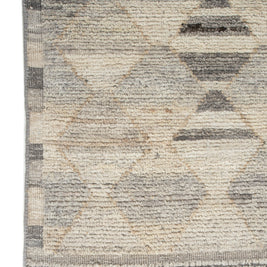 Carpet For Living room 8x10 Feet Blue Wool Rectangle Moroccan and Tribal Rug