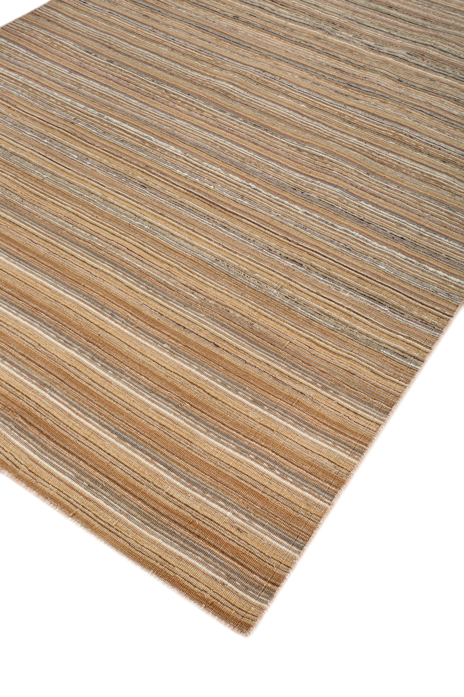 Carpet For Living room 6X9 Feet Red And Orange Wool & Viscose Rectangle Solid Rug - I MEAN DESIGN