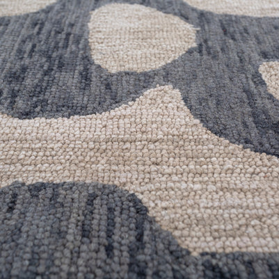 Carpet For Living room 6X9 Feet Beige And Brown Wool Rectangle Moroccan And Tribal Rug