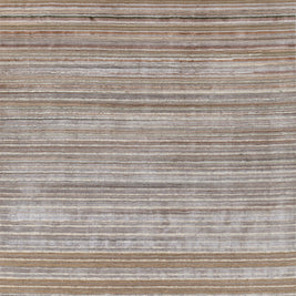 Carpet For Living room 6X9 Feet Beige And Brown Wool & Viscose Rectangle Solid Rug