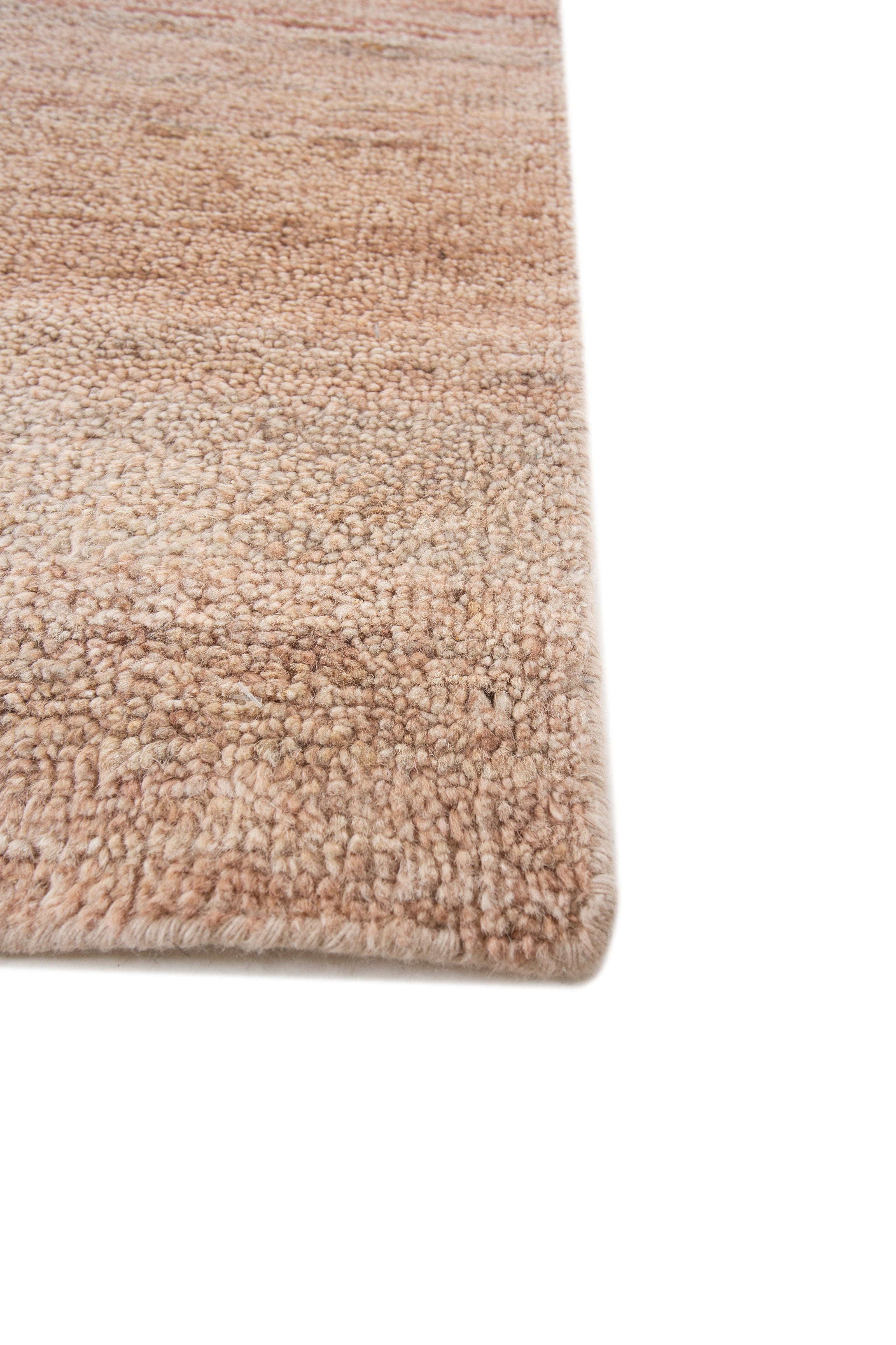 Carpet For Living room 8x10 Feet Beige and Brown Wool Rectangle abstract Rug