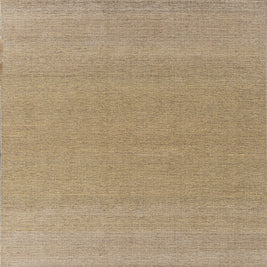 Carpet For Living room 6X9 Feet Gold Wool & Viscose Rectangle Solid Rug
