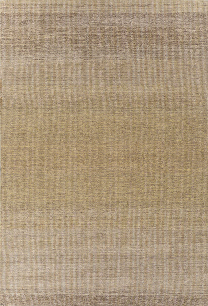 Carpet For Living room 6X9 Feet Gold Wool & Viscose Rectangle Solid Rug