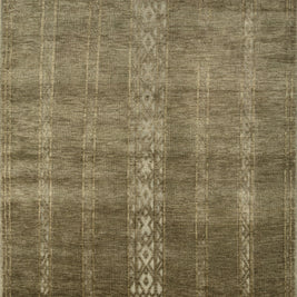 Carpet For Living room 8X10 Feet Green Wool Rectangle Vintage and Distressed Rug