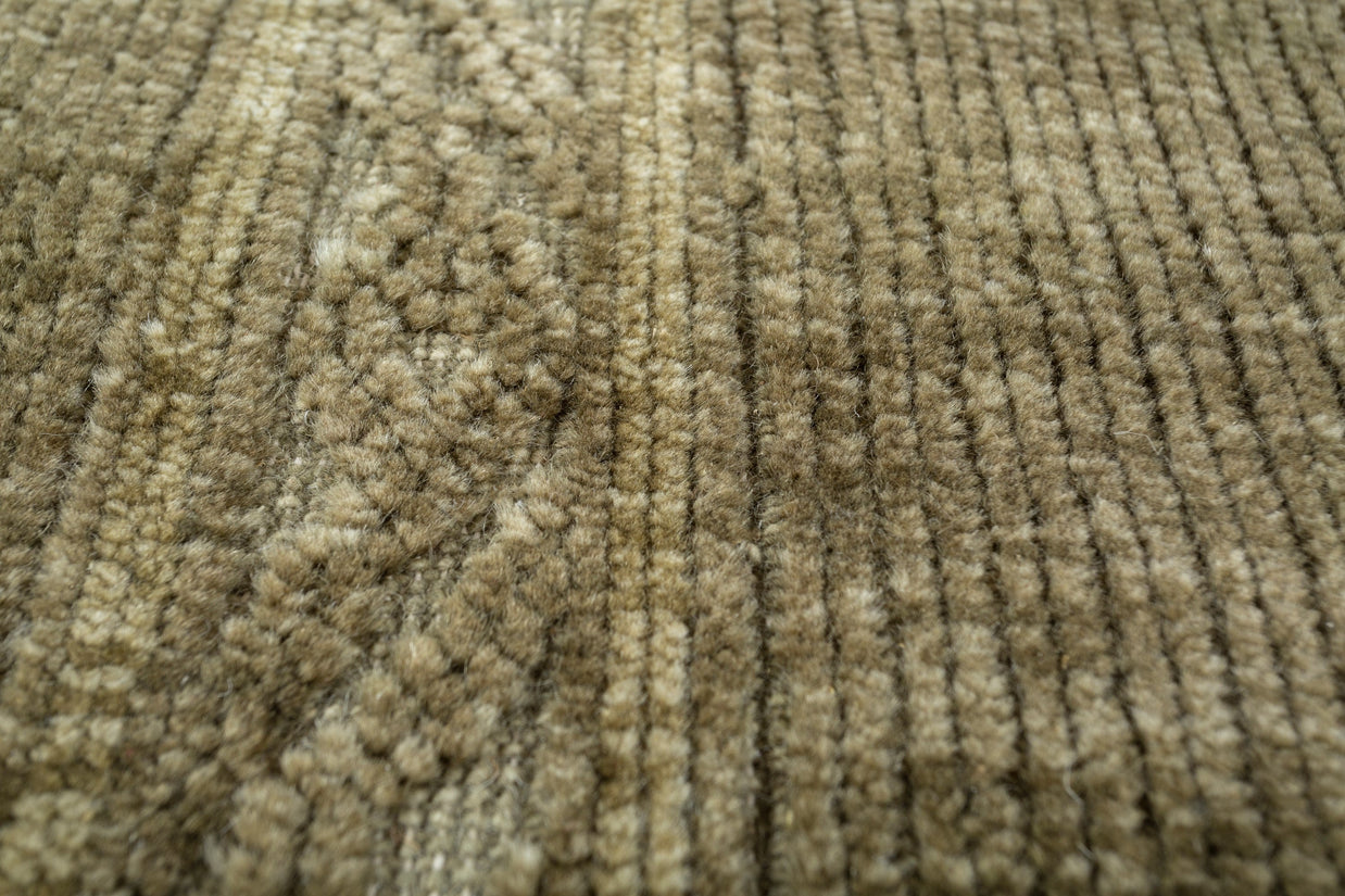 Carpet For Living room 8X10 Feet Green Wool Rectangle Vintage and Distressed Rug