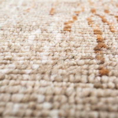 Carpet For Living room 8x10 Feet Beige and Brown Wool Rectangle Moroccan and Tribal Rug