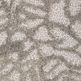 Carpet For Living room 4x6 Feet Ivory Wool Irregular Abstract Rug