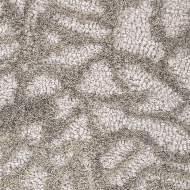 Carpet For Living room 4x6 Feet Ivory Wool Irregular Abstract Rug