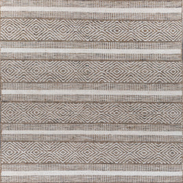 Carpet For Living room 6x9 Feet Beige and Brown Wool and Polyester Rectangle Vintage and Distressed Rug