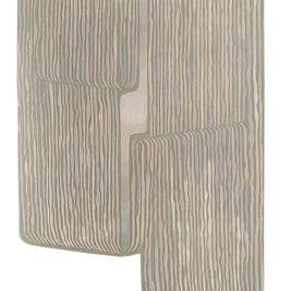 Carpet For Living room 6x9 Feet Blue Wool and Viscose Irregular Abstract Rug