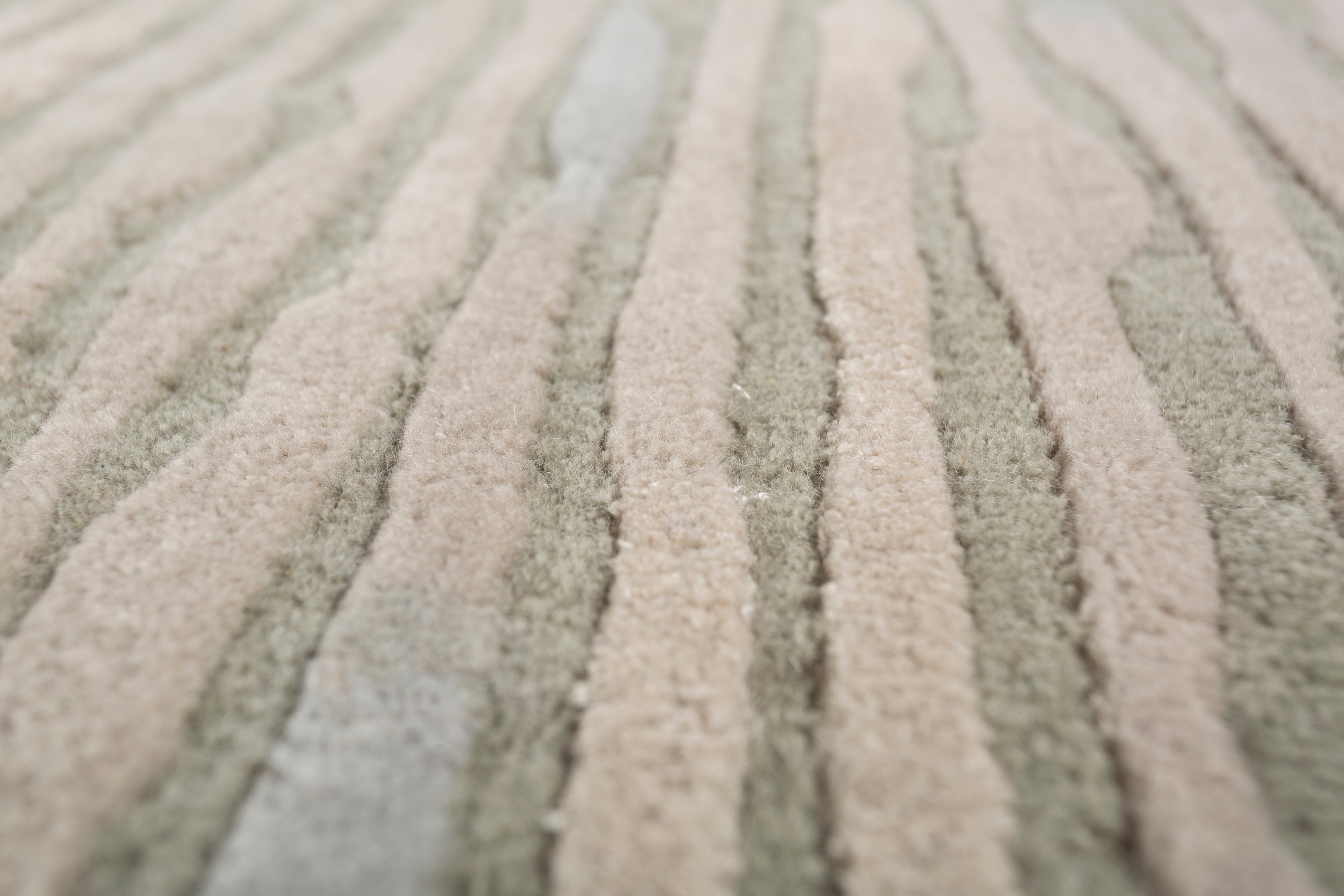 Carpet For Living room 6x9 Feet Blue Wool and Viscose Irregular Abstract Rug