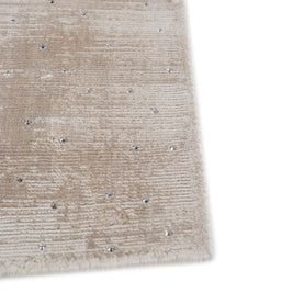 Carpet For Living room 5X7 Feet Grey And Black Viscose Rectangle Solid Rug