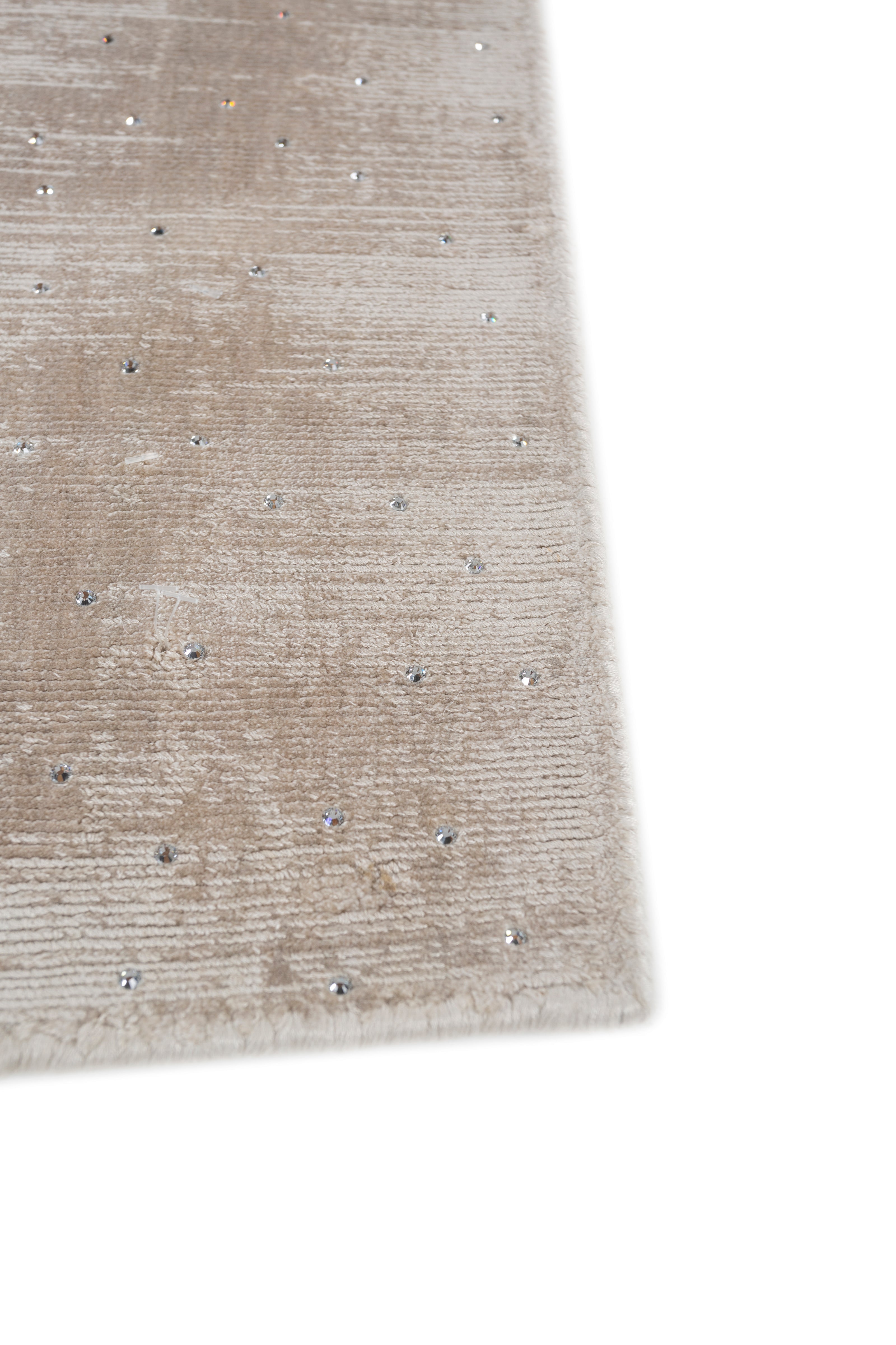 Carpet For Living room 5X7 Feet Grey And Black Viscose Rectangle Solid Rug