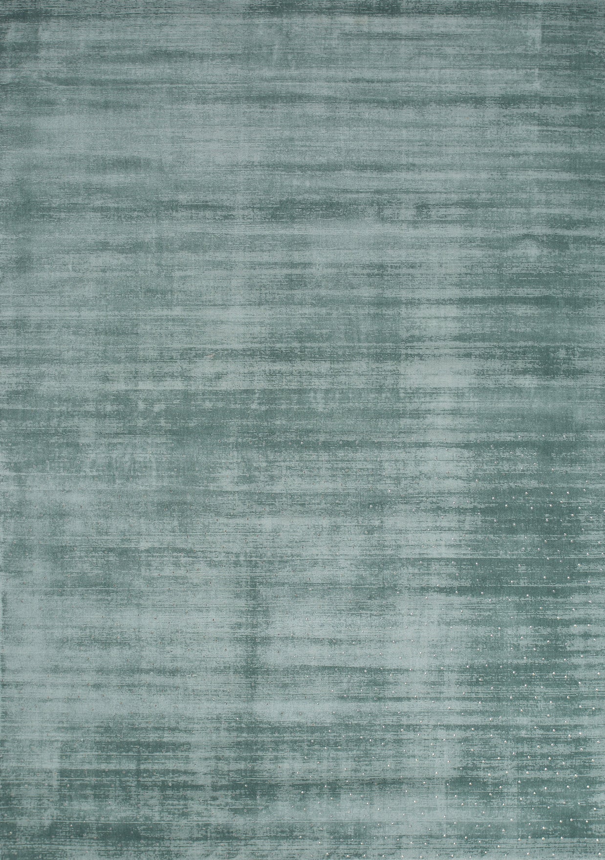 Carpet For Living room 5X7 Feet Blue Viscose Rectangle Solid Rug