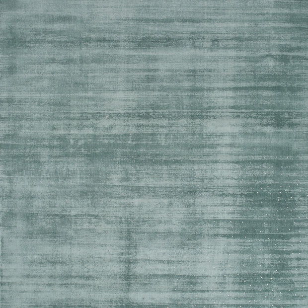 Carpet For Living room 5X7 Feet Blue Viscose Rectangle Solid Rug