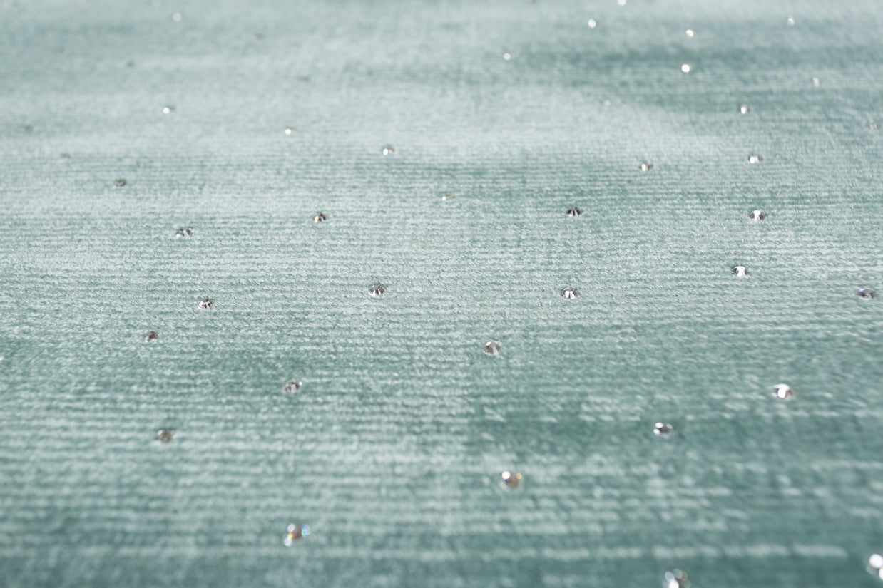 Carpet For Living room 5X7 Feet Blue Viscose Rectangle Solid Rug