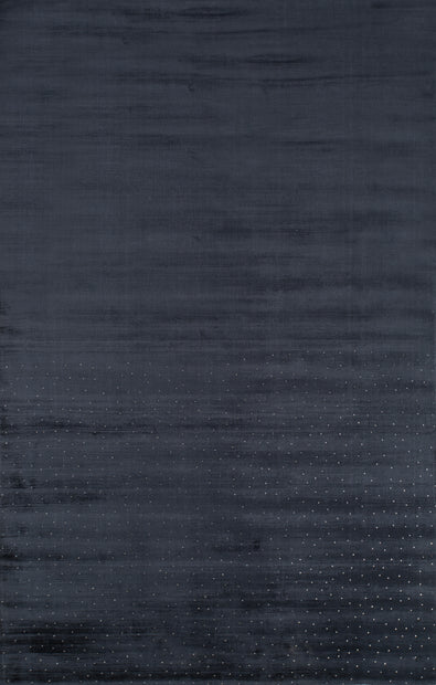 Carpet For Living room 5X8 Feet Blue Viscose Rectangle Solid Rug