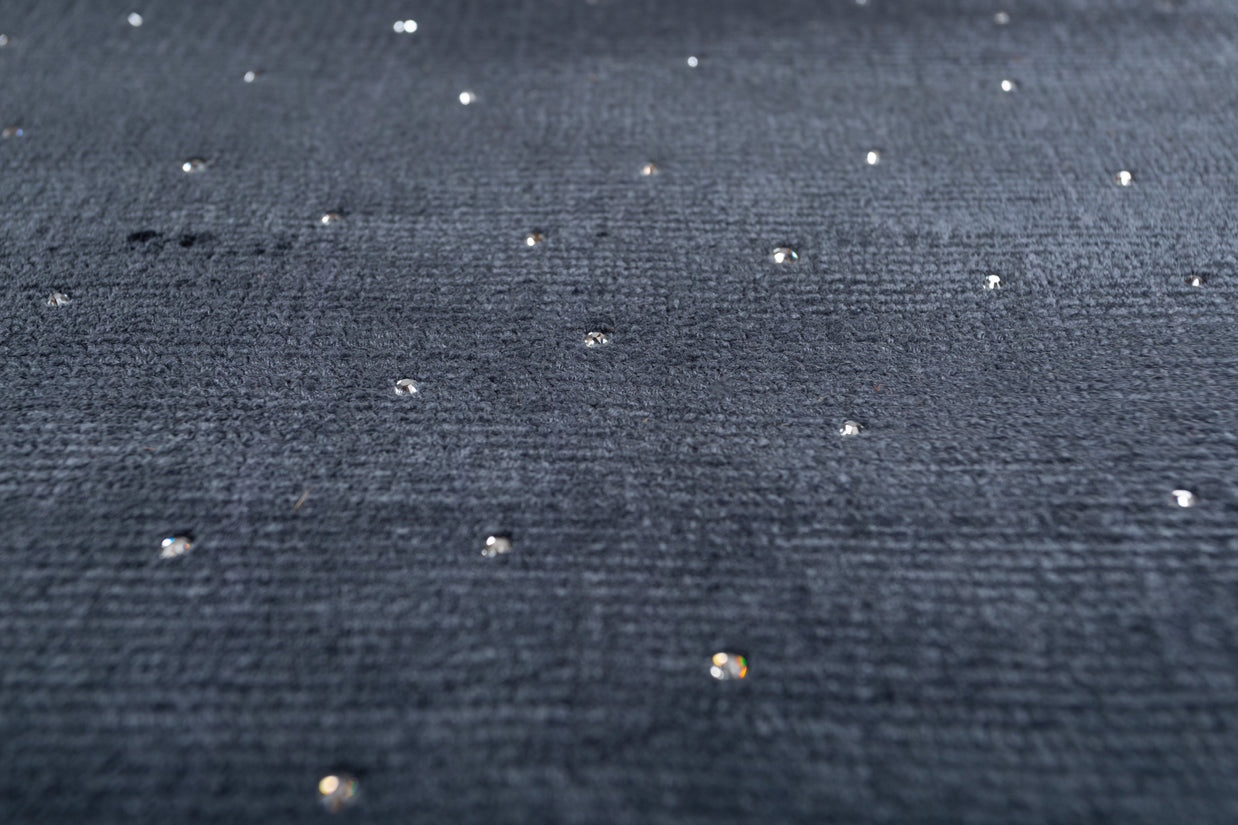 Carpet For Living room 5X8 Feet Blue Viscose Rectangle Solid Rug