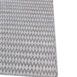 Carpet For Living room 6x9 Feet Grey and Black Wool and Polyester Rectangle Vintage and Distressed Rug