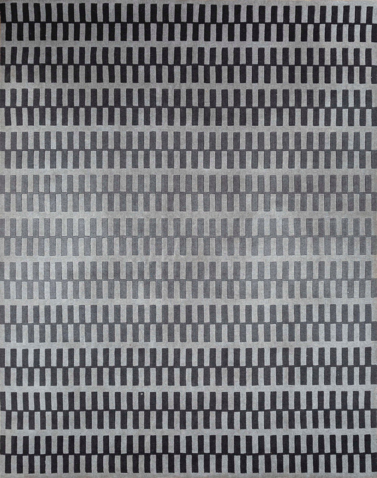 Carpet For Living room 5X8 Feet Ivory Wool Rectangle Solid Rug