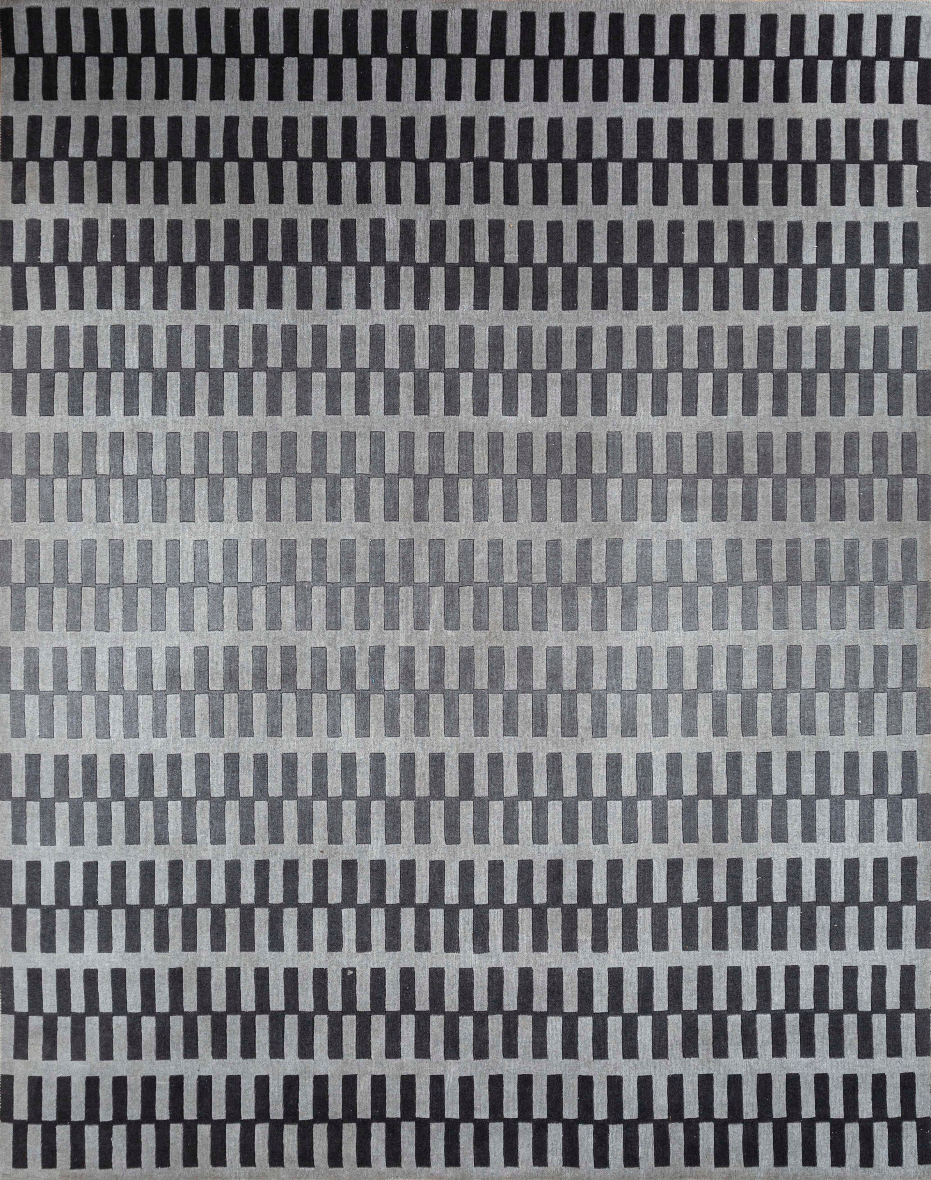 Carpet For Living room 5X8 Feet Ivory Wool Rectangle Solid Rug