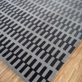 Carpet For Living room 5X8 Feet Ivory Wool Rectangle Solid Rug