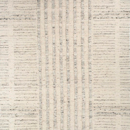 Carpet For Living room 6'6X9'10 Feet Ivory Wool Rectangle Moroccan and Tribal Rug