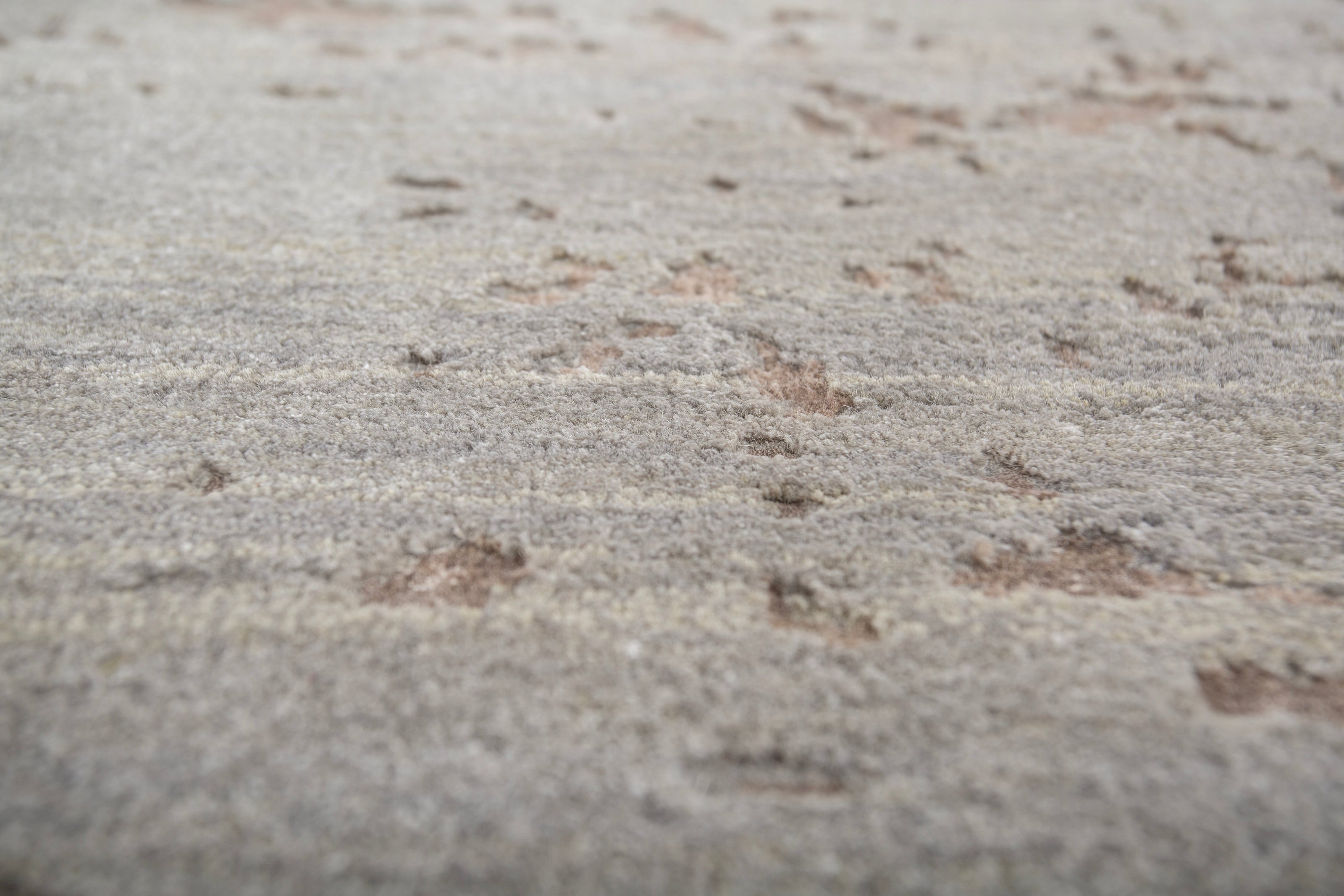 Carpet For Living room 5'6X8 Feet Grey and Black Wool and Bamboo Silk Rectangle geometric and stripes Rug