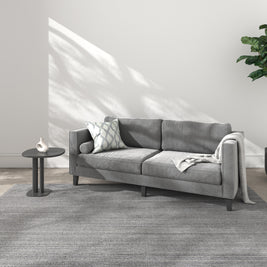 Carpet For Living room 6X9 Feet Ivory Wool Rectangle Solid Rug