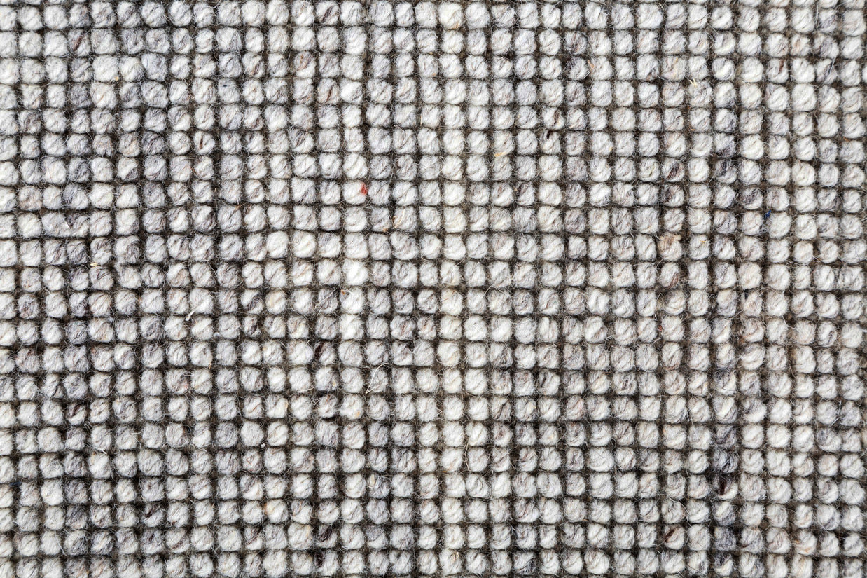 Carpet For Living room 6X9 Feet Ivory Wool Rectangle Solid Rug