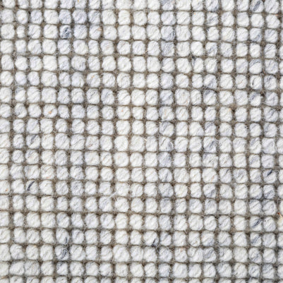 Carpet For Living room 8'6X11'6 Feet Ivory Wool Rectangle Solid Rug