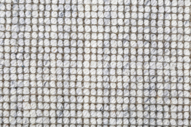 Carpet For Living room 8'6X11'6 Feet Ivory Wool Rectangle Solid Rug