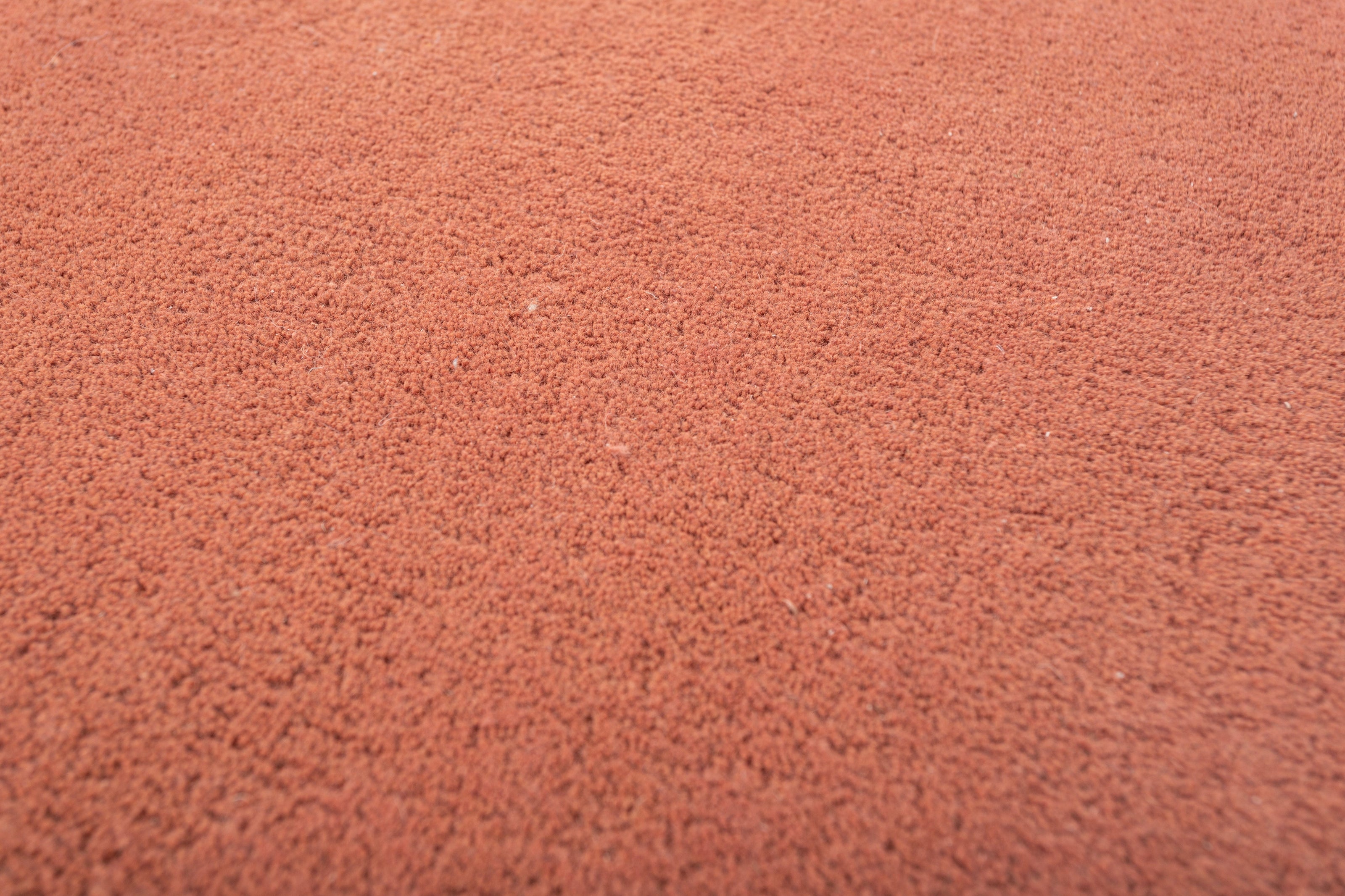 Carpet For Living room 5 round Feet Red and Orange Wool Round solid Rug