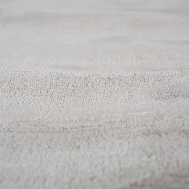 Carpet For Living room 4'6x6'6 Feet Beige and Brown Viscose Rectangle Solid Rug