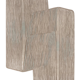 Carpet For Living room 6x9 Feet Blue Wool and Viscose Irregular Abstract Rug