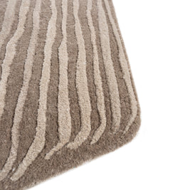 Carpet For Living room 6x9 Feet Blue Wool and Viscose Irregular Abstract Rug