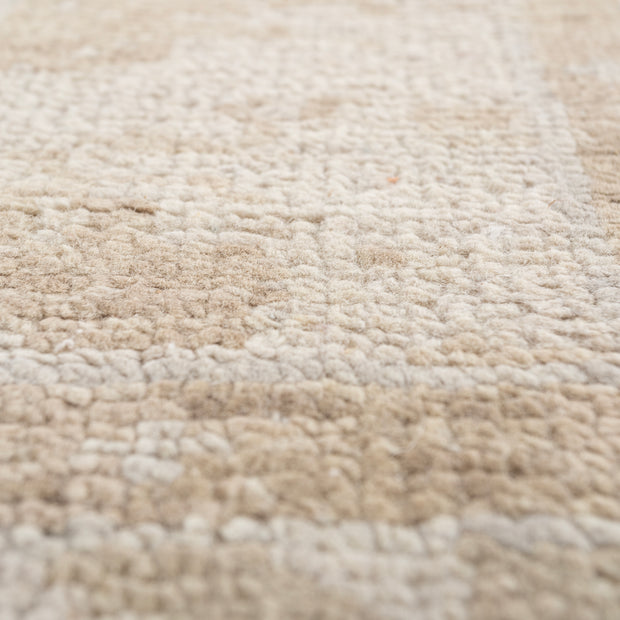 Carpet For Living room 6x9 Feet Ivory Wool Rectangle Oriental and Traditional Rug