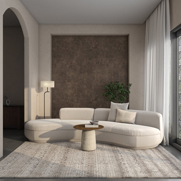 Carpet For Living room 5'6x8 Feet Blue Wool and Bamboo Silk Rectangle Oriental and Traditional Rug