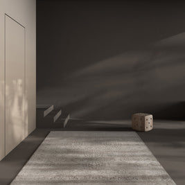 Carpet For Living room 5'6X8 Feet Blue Wool and Bamboo Silk Rectangle Oriental and Traditional Rug