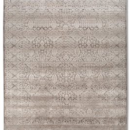 Carpet For Living room 5'6X8 Feet Blue Wool and Bamboo Silk Rectangle Oriental and Traditional Rug