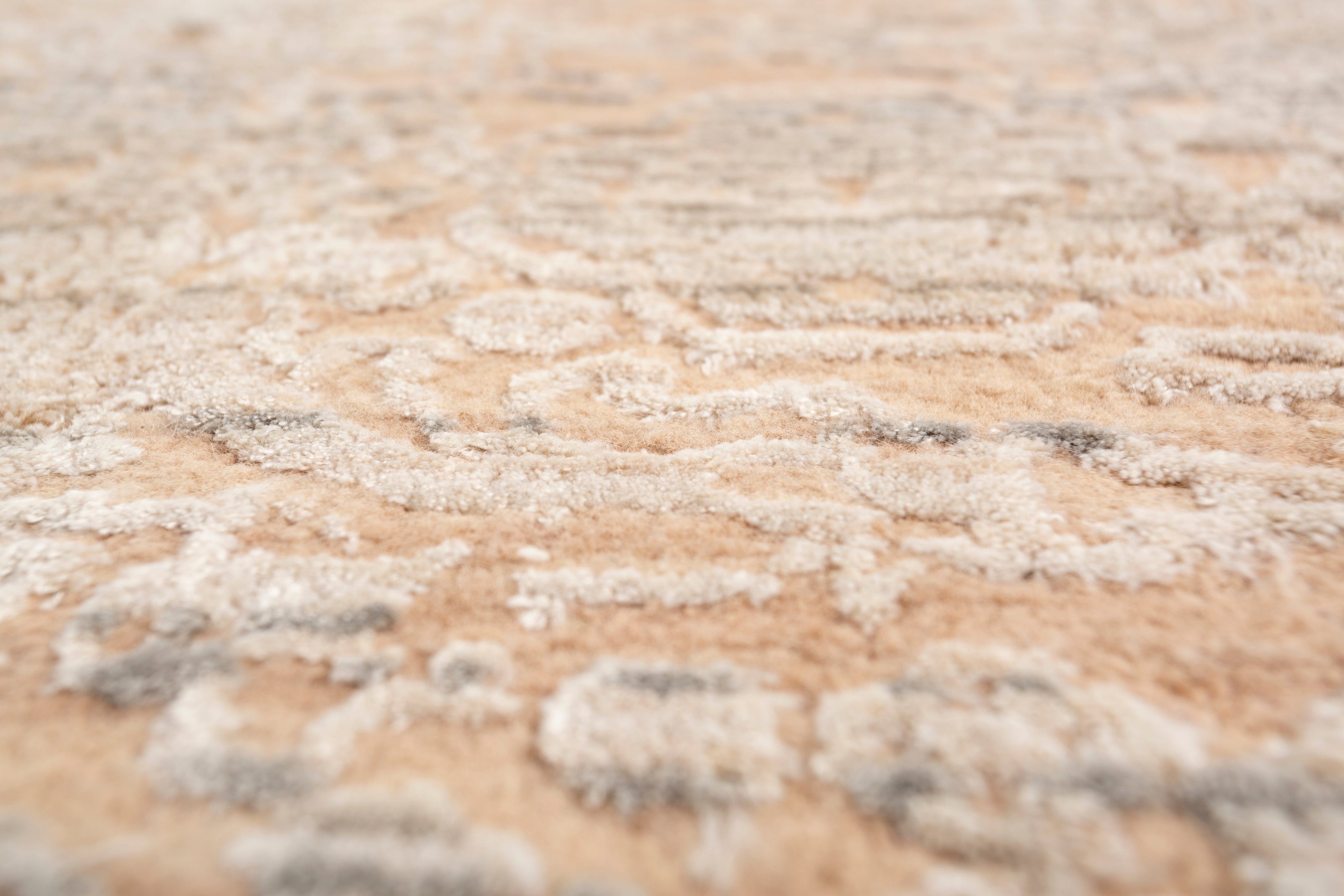 Carpet For Living room 5X8 Feet Red And Orange Wool & Bamboo Silk Rectangle Oriental And Traditional Rug