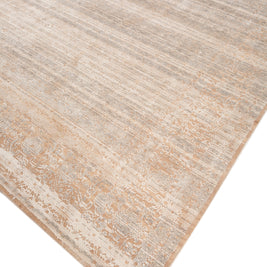 Carpet For Living room 5X8 Feet Red And Orange Wool & Bamboo Silk Rectangle Oriental And Traditional Rug